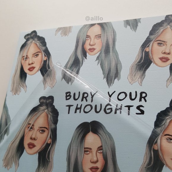 Billie Eilish  BURY YOUR THOUGHTS Notebook - Picture 9 of 12